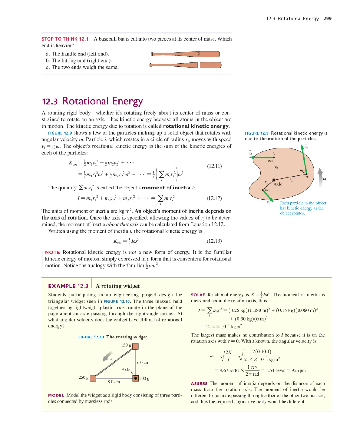 12.3. Rotational Energy