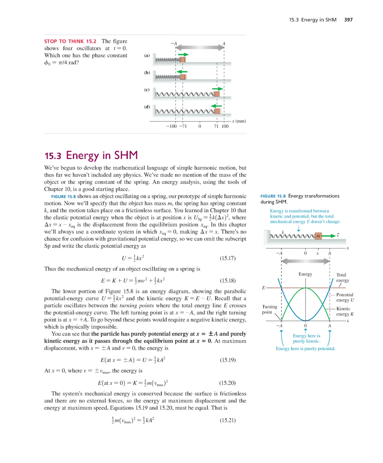 15.3. Energy in SHM