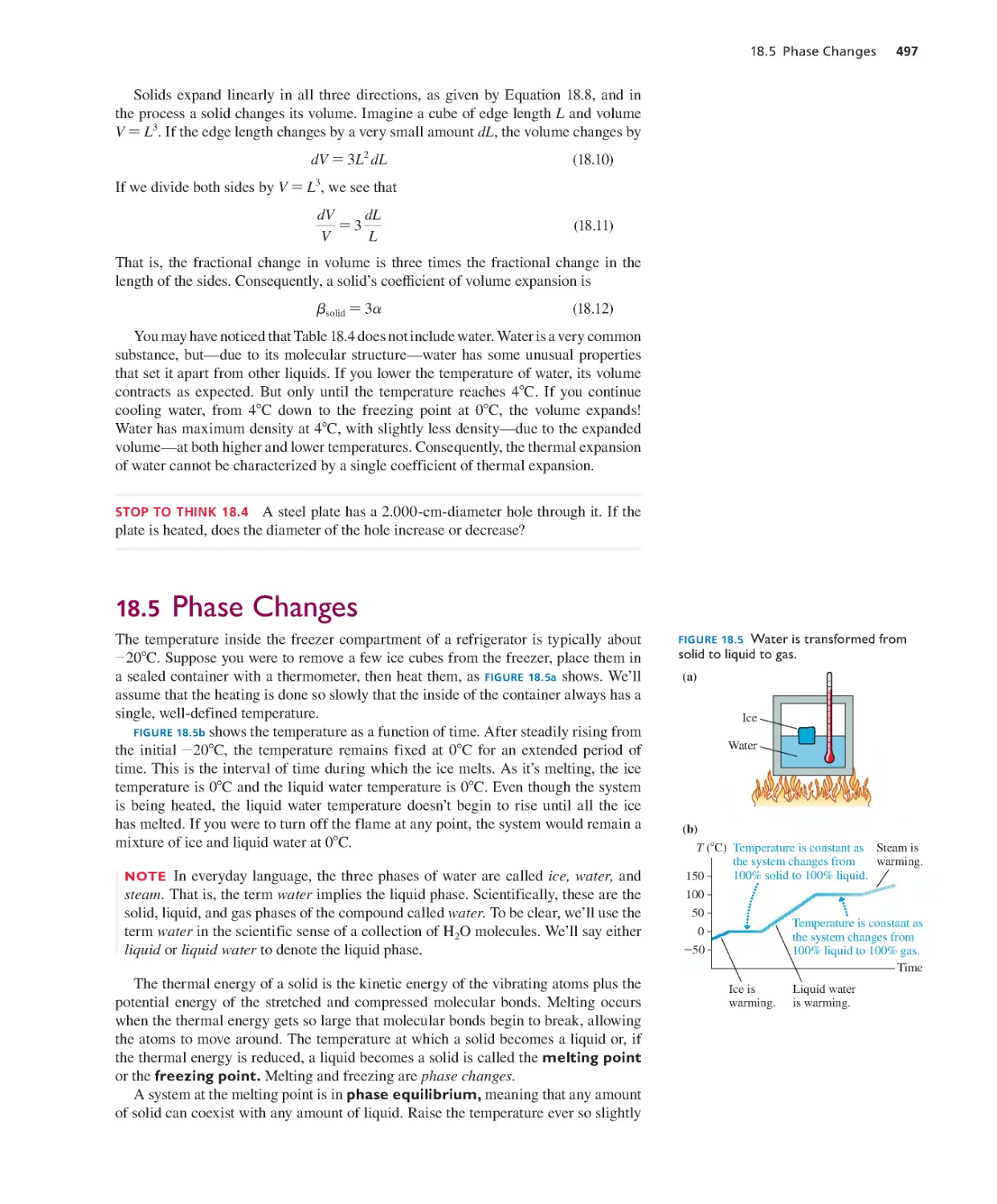 18.5. Phase Changes