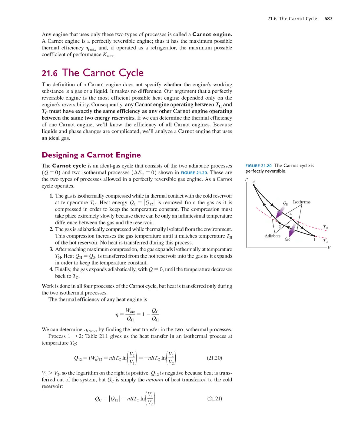 21.6. The Carnot Cycle