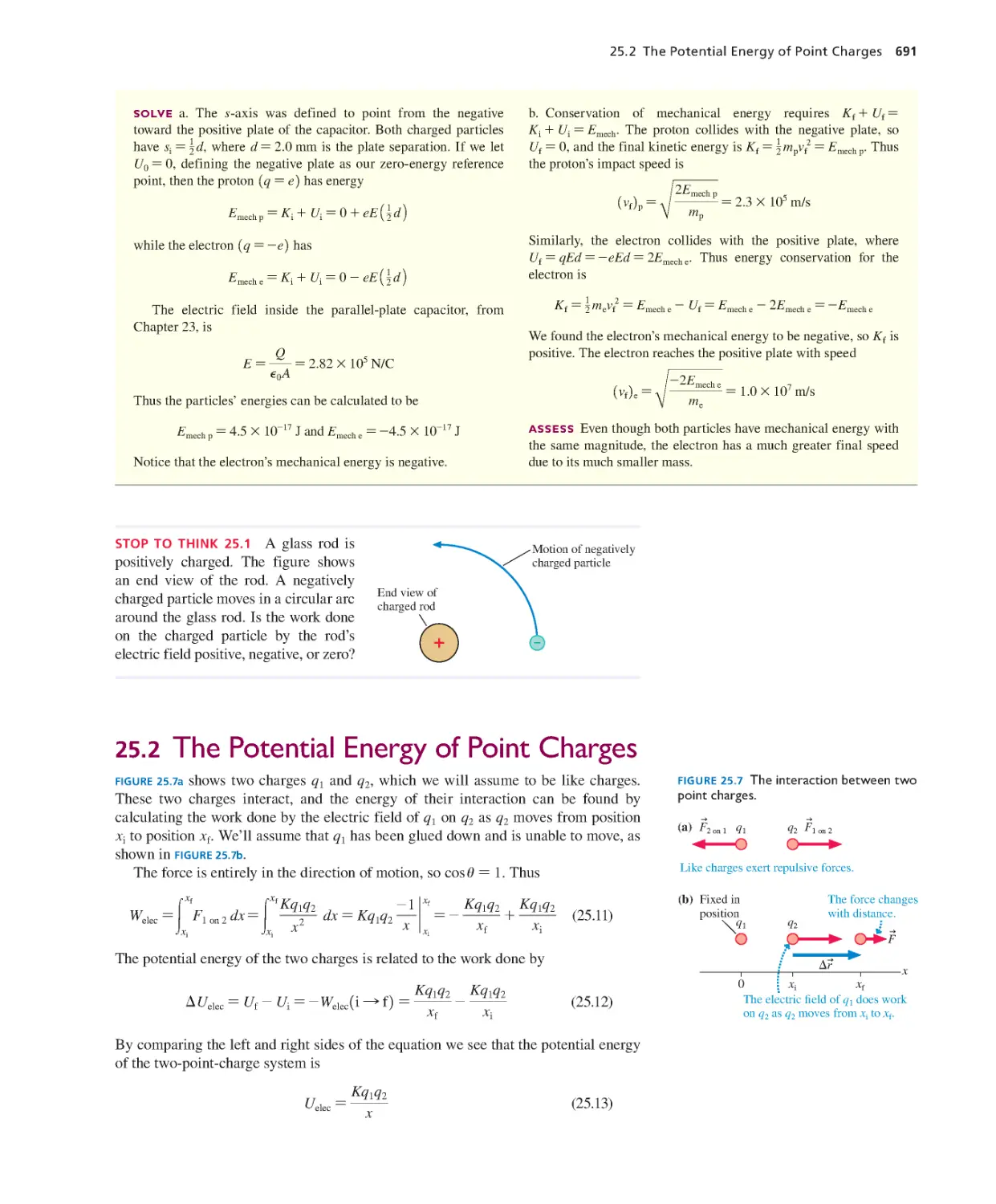 25.2. The Potential Energy of Point Charges