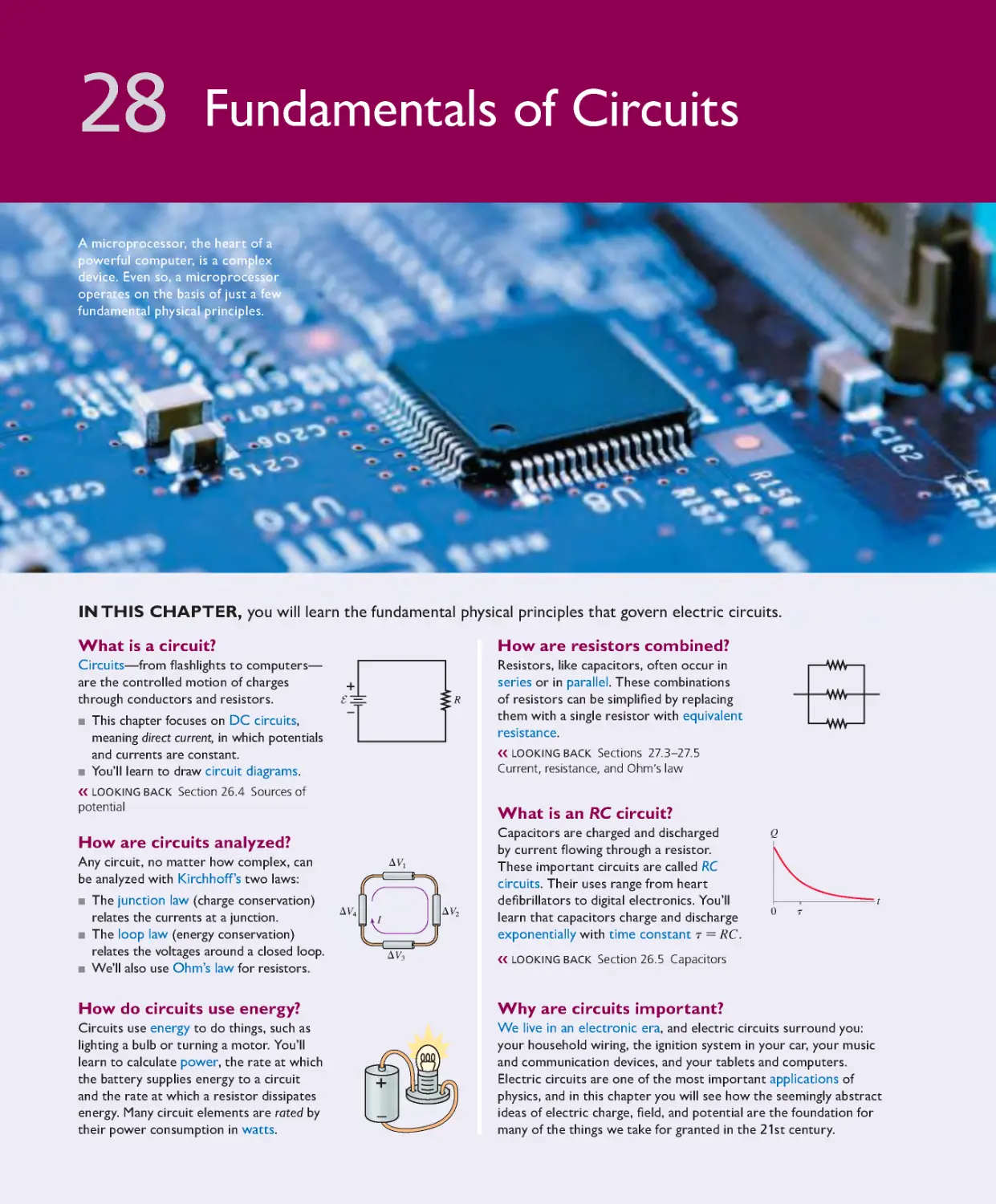 Chapter 28: Fundamentals of Circuits