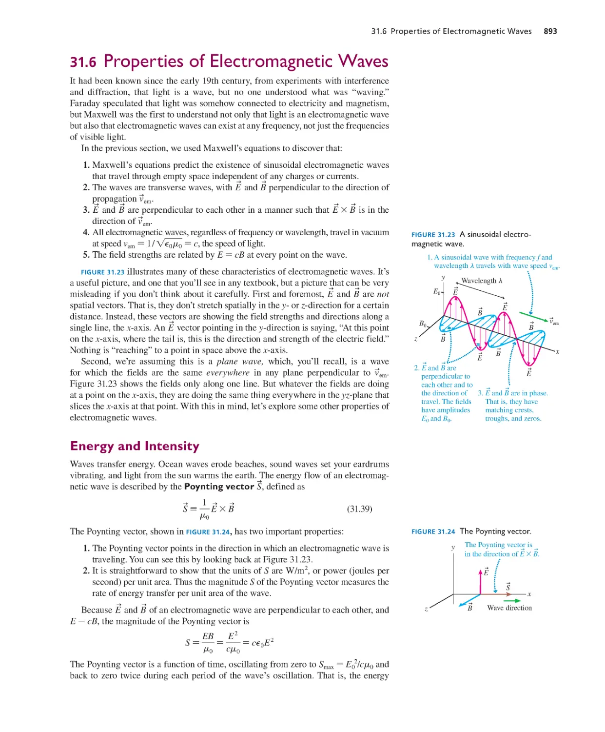 31.6. Properties of Electromagnetic Waves