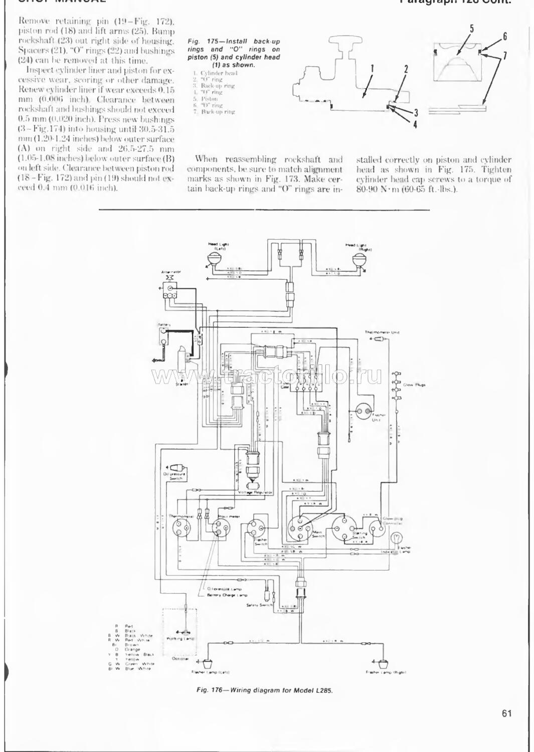 Kubota L185-L355. Workshop and Repair Manual