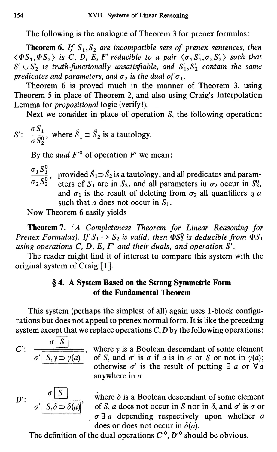 17.4 A System Based on the Strong Symmetric Form of the Fundamental Theorem