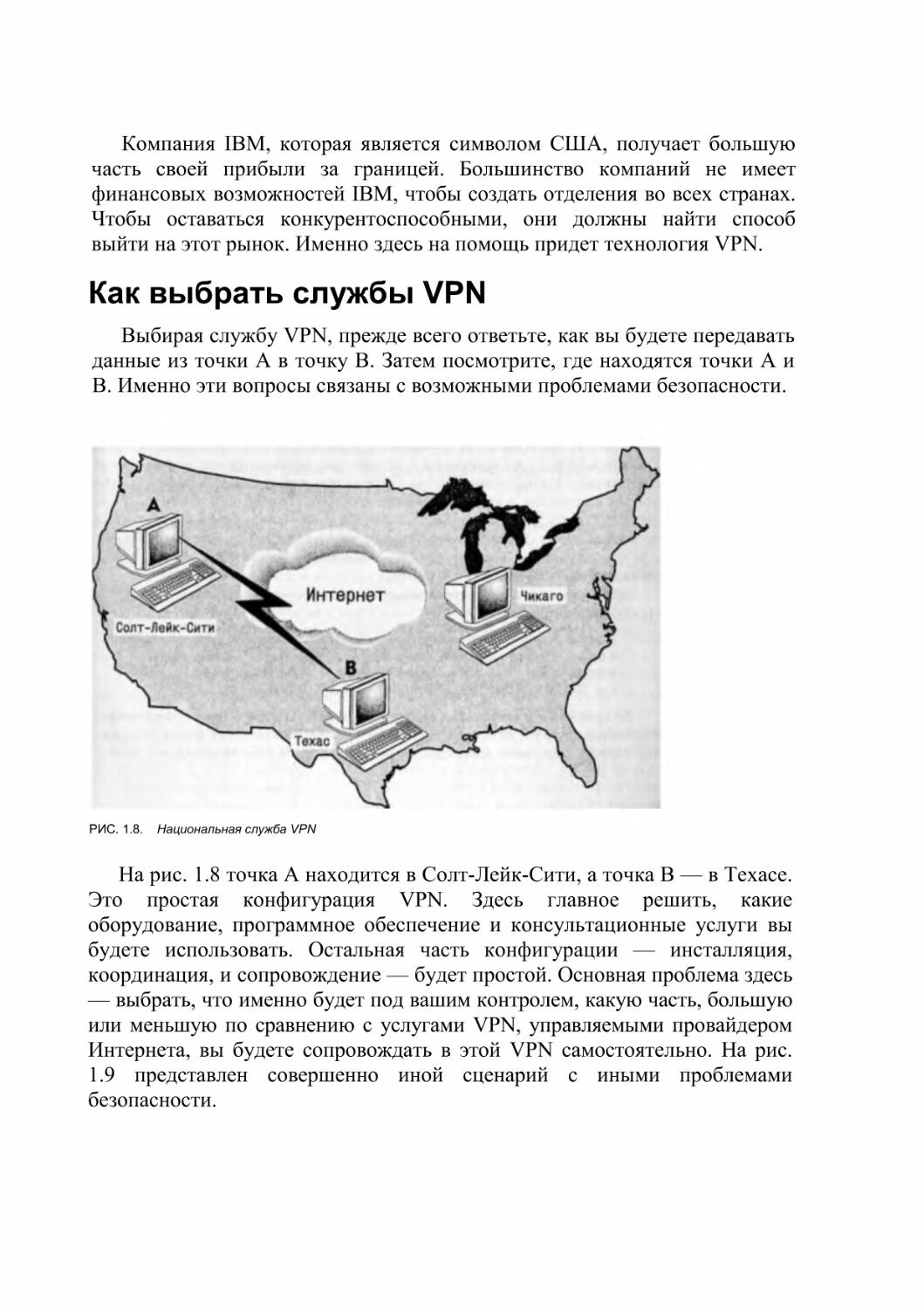 Как выбрать службы VPN