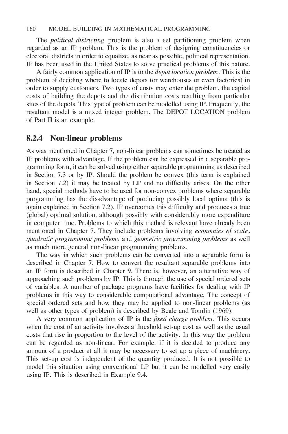 8.2.4 Non-linear problems