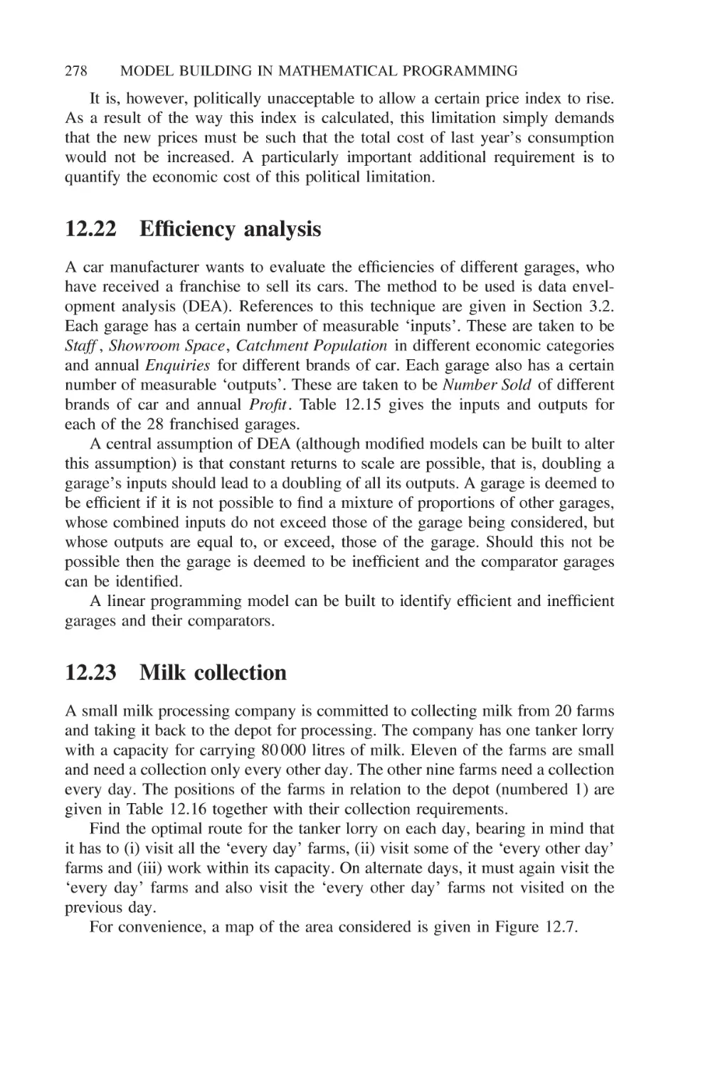 12.22 Efficiency analysis
12.23 Milk collection