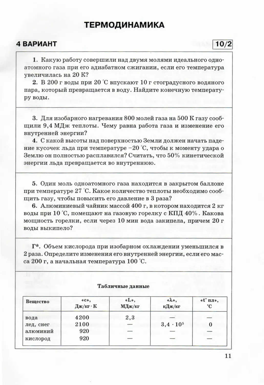 Проверочная работа по термодинамике 10 класс. Куперштейн Марон физика 10 класс. Термодинамика физика 10 класс контрольная работа. Контрольные работы по физике Куперштейн.