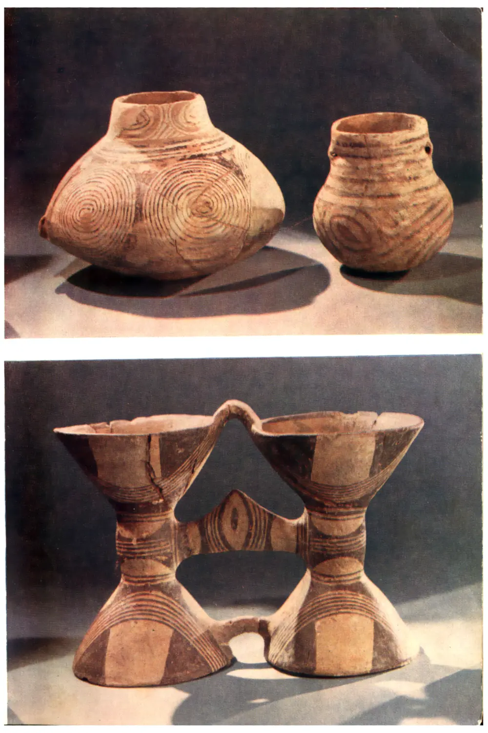 Вклейка. Расписная керамика позднетрипольской культуры