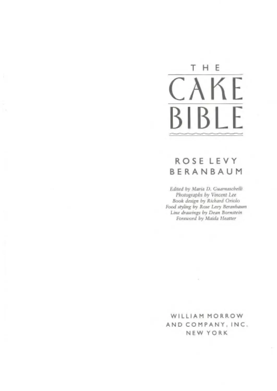 The Cake Bible 009