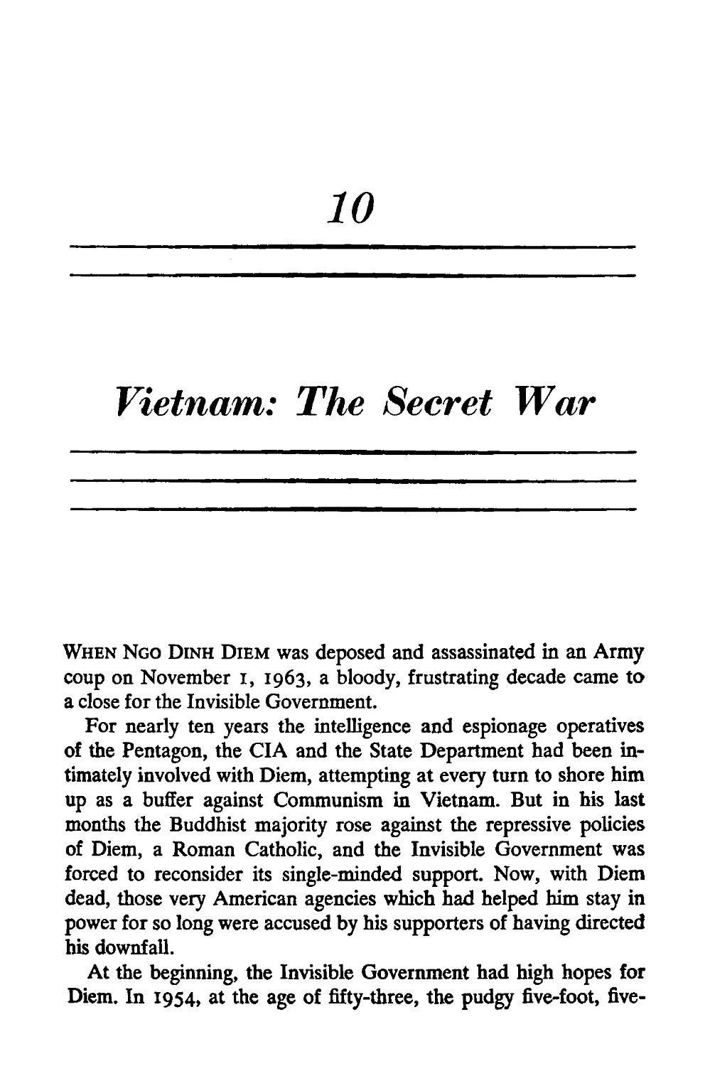 10. Vietnam: The Secret War