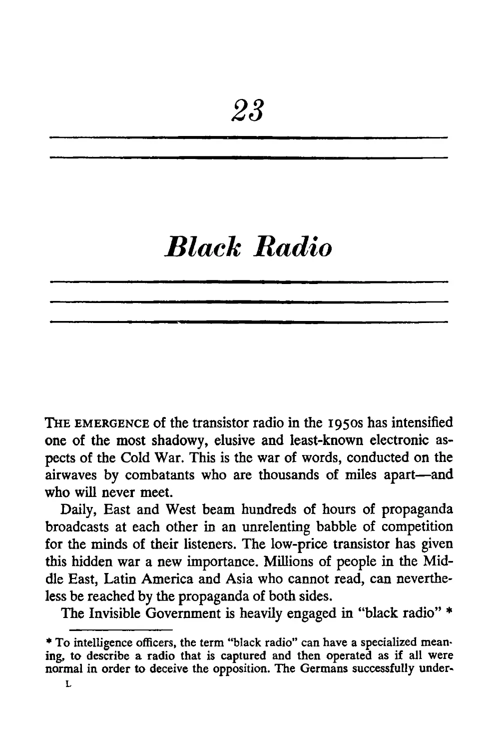 23. Black Radio