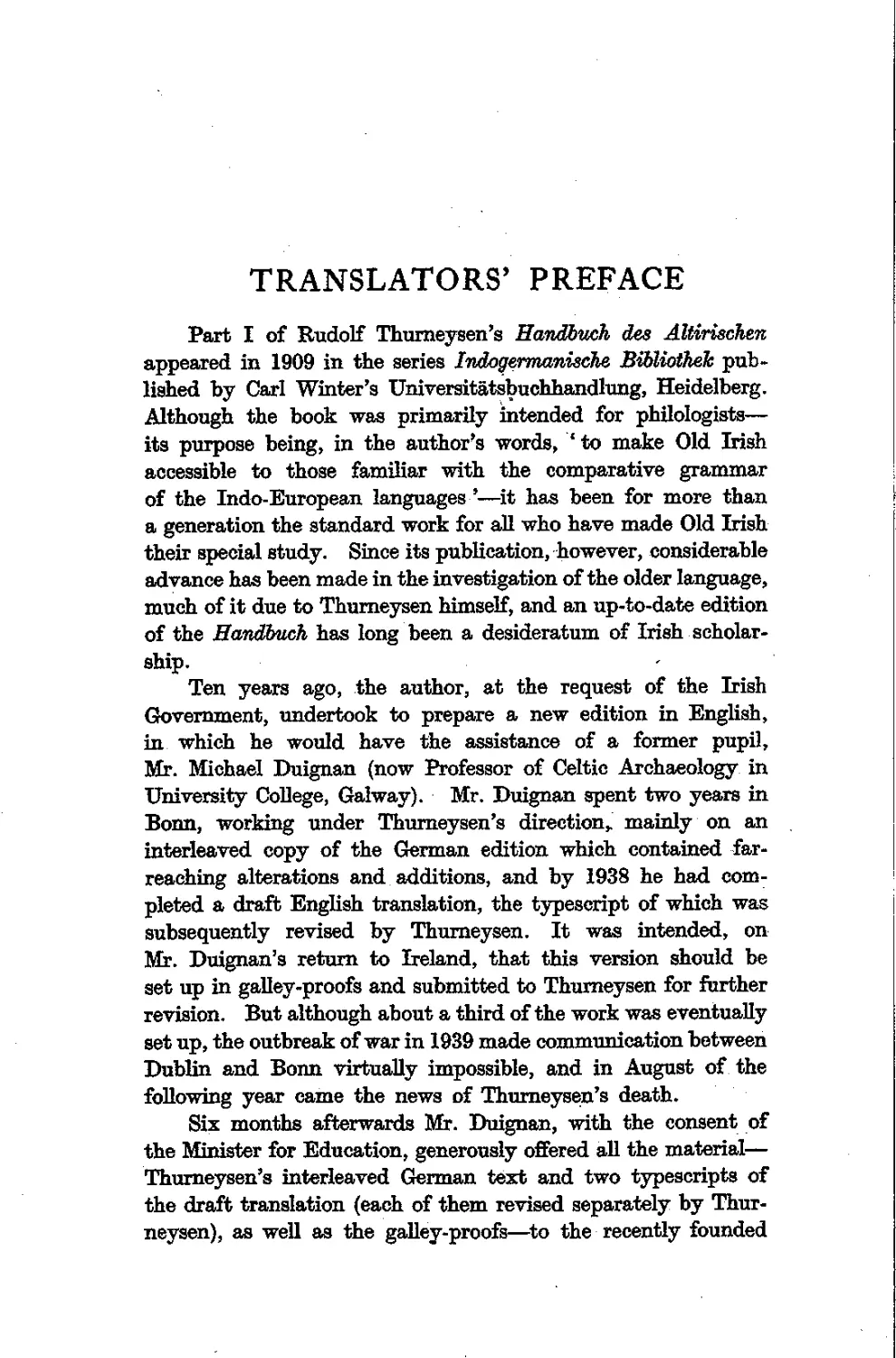 Translators' preface