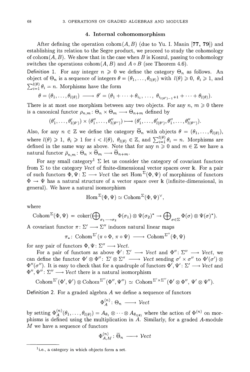 4. Internal cohomomorphism