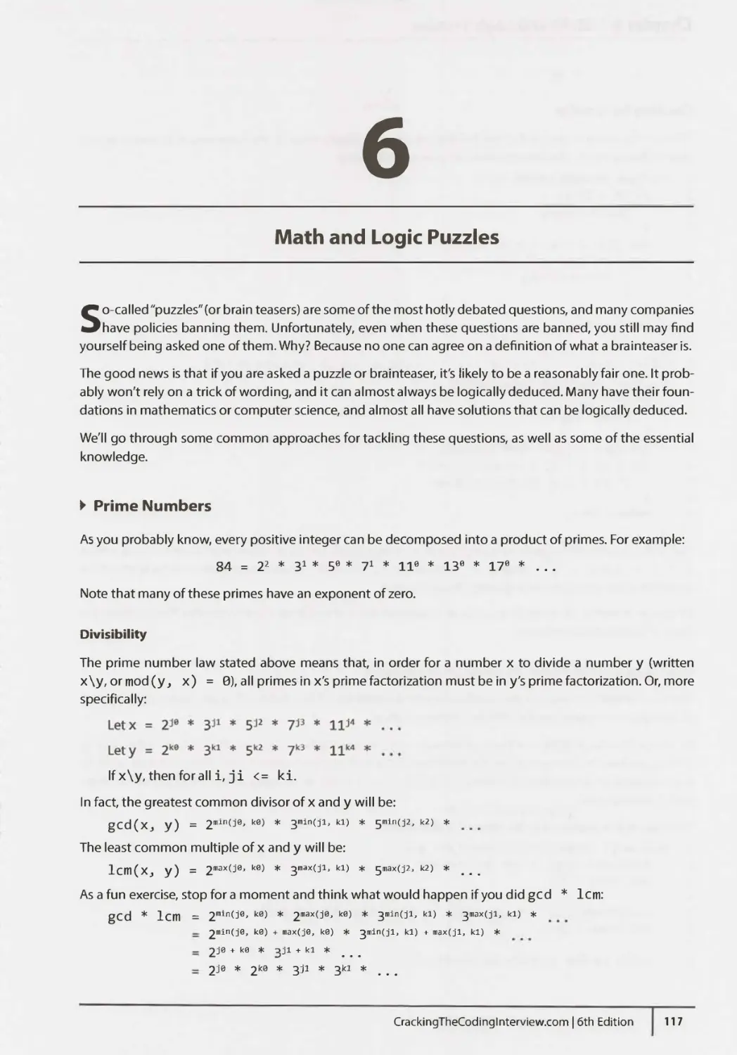 6. Math and Logic Puzzles