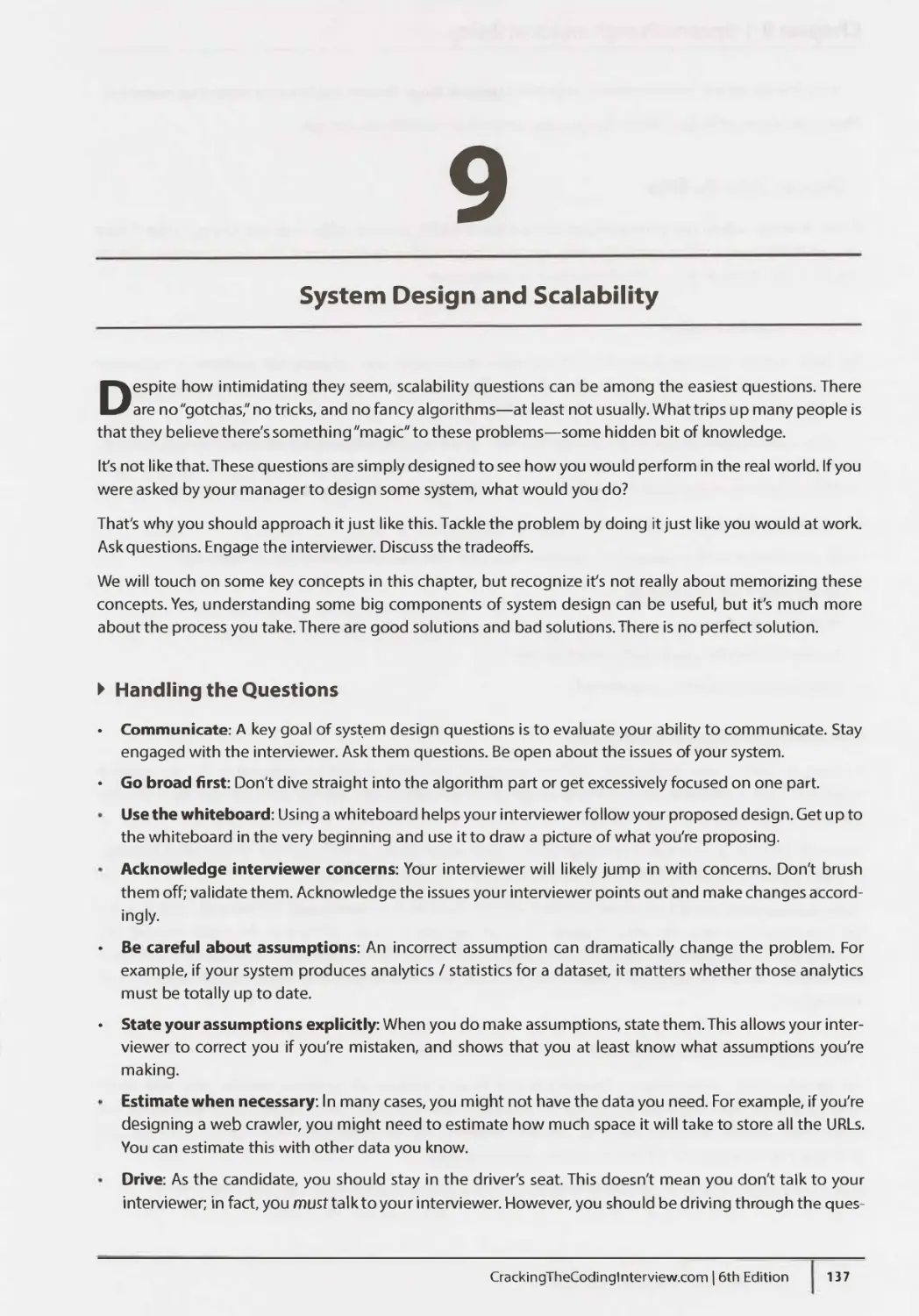 9. System Design and Scalability