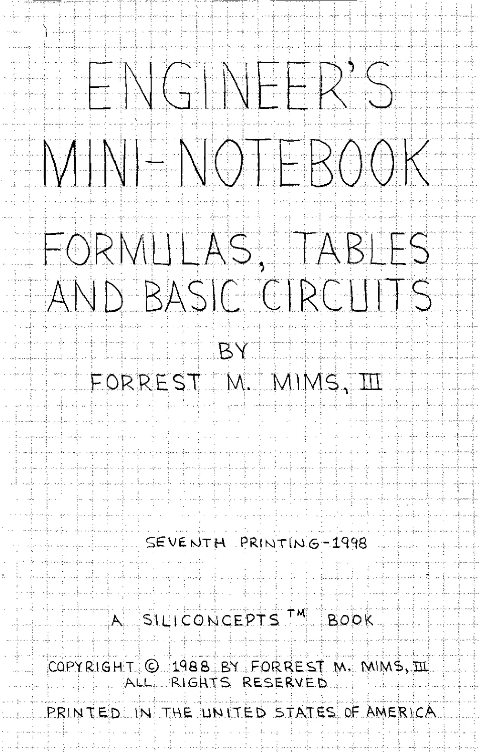 Engineer's Mini-notebook