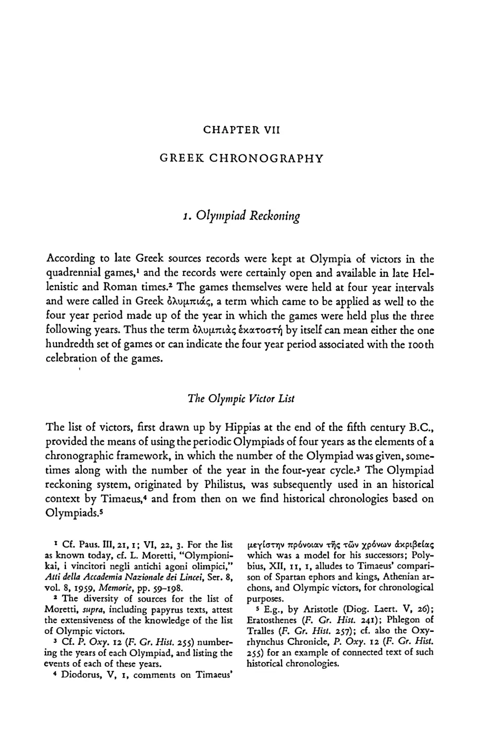 CHAPTER VII. GREEK CHRONOGRAPHY