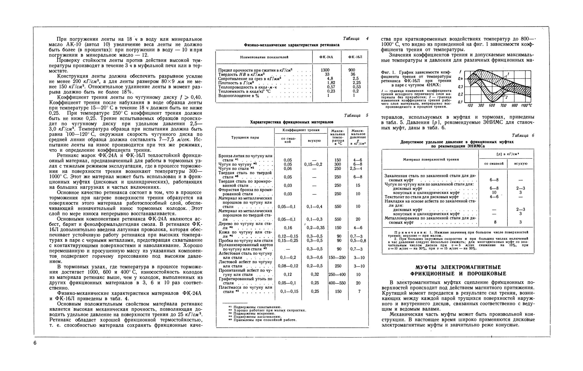 Муфты электромагнитные фрикционные и порошковые