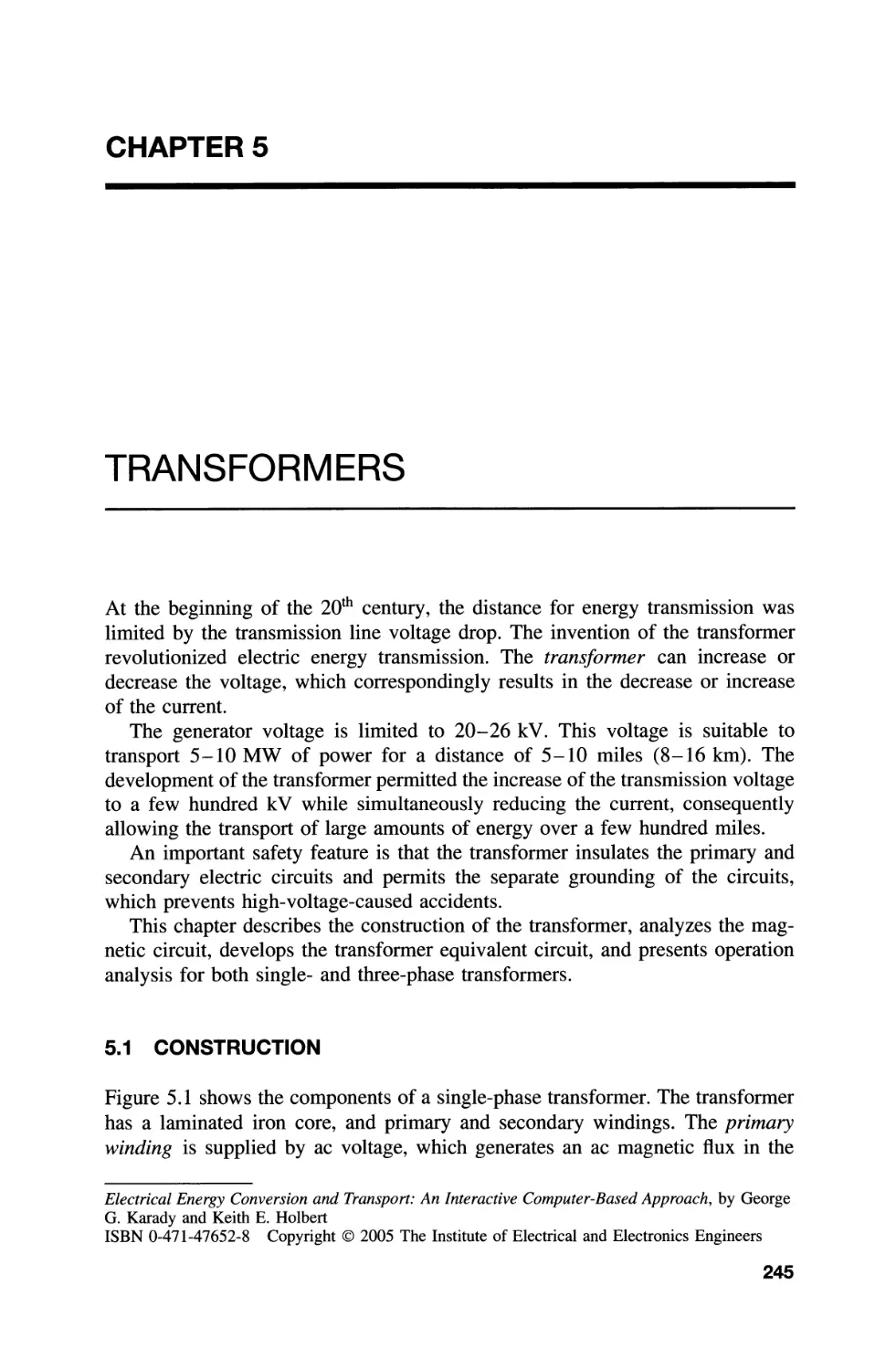 5 TRANSFORMERS