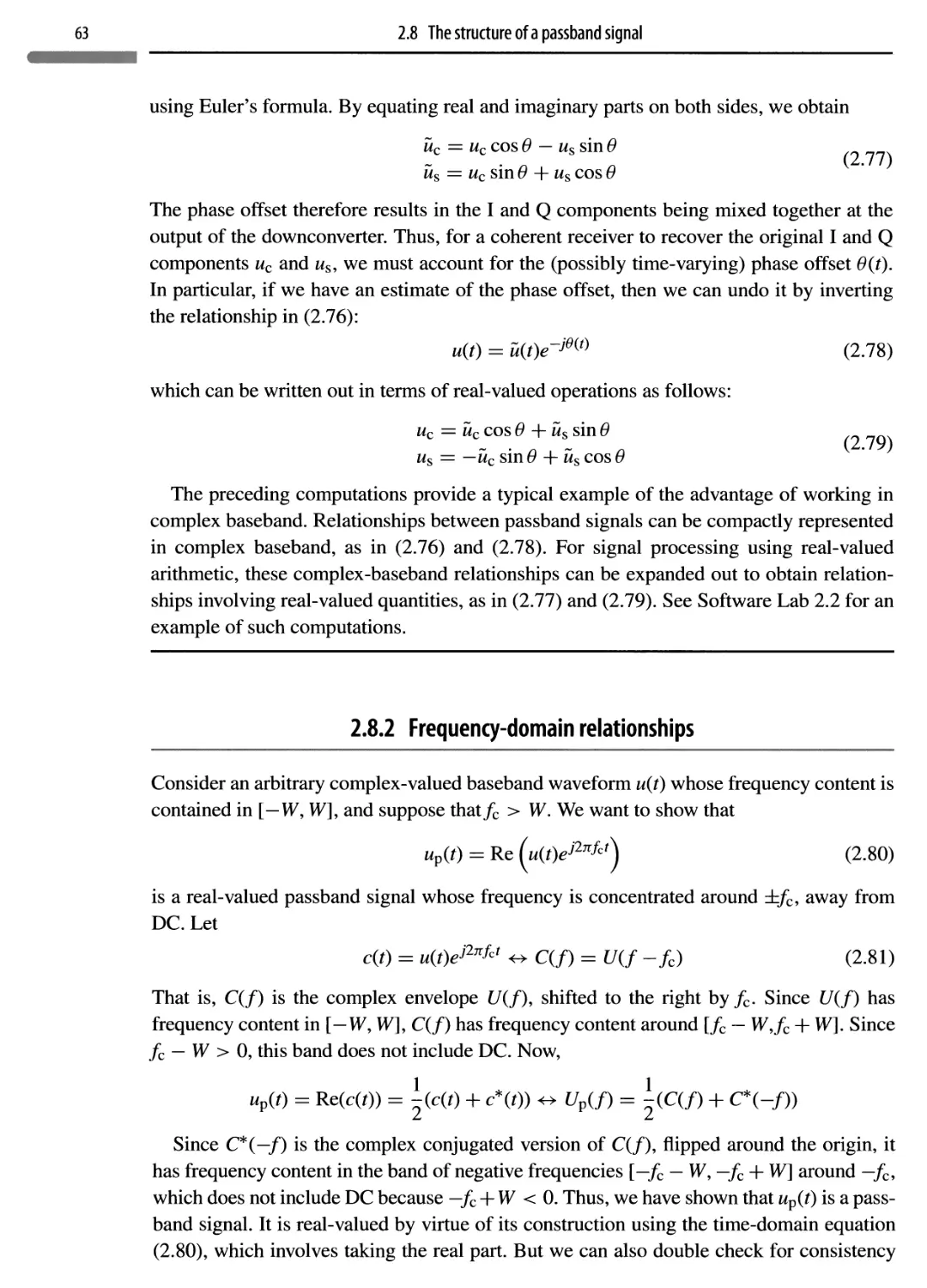 2.8.2 Frequency-domain relationships 63