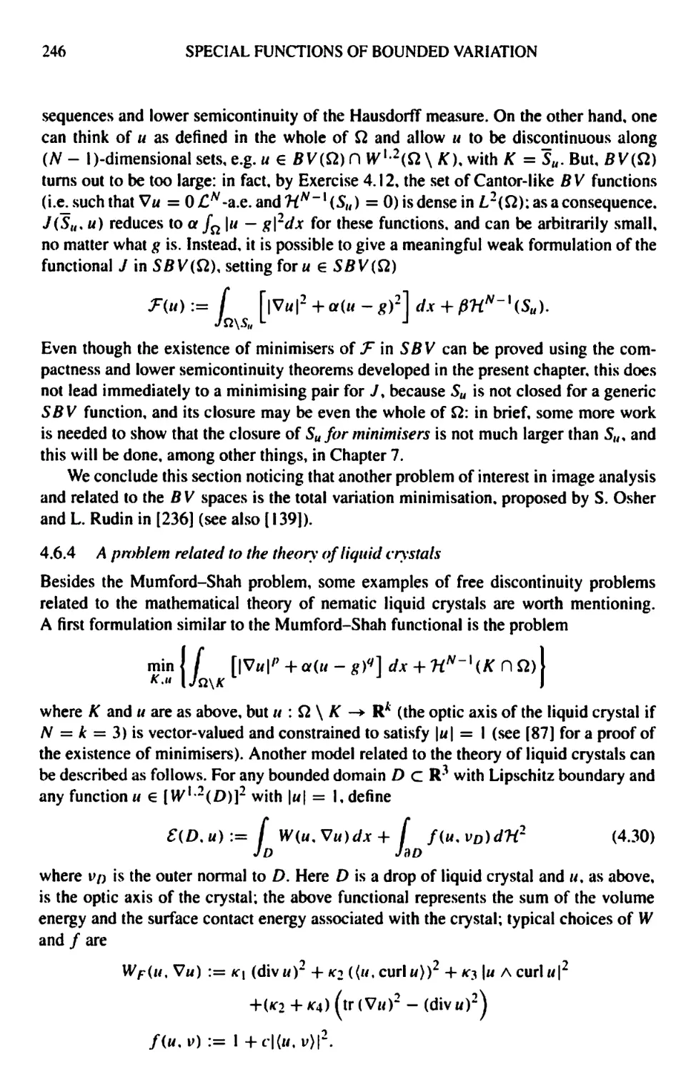 4.6.4 A problem related to the theory of liquid crystals