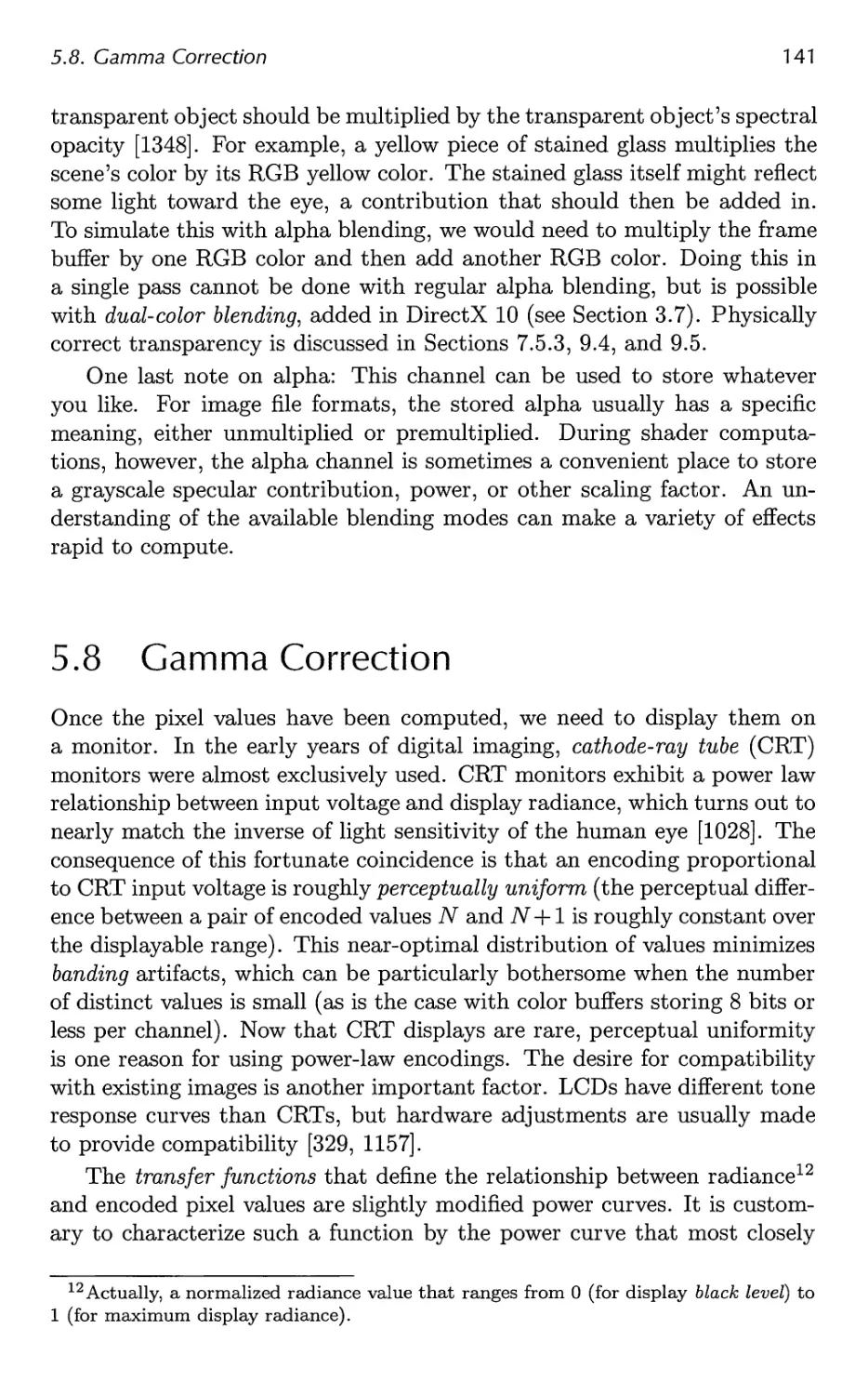 5.8 Gamma Correction