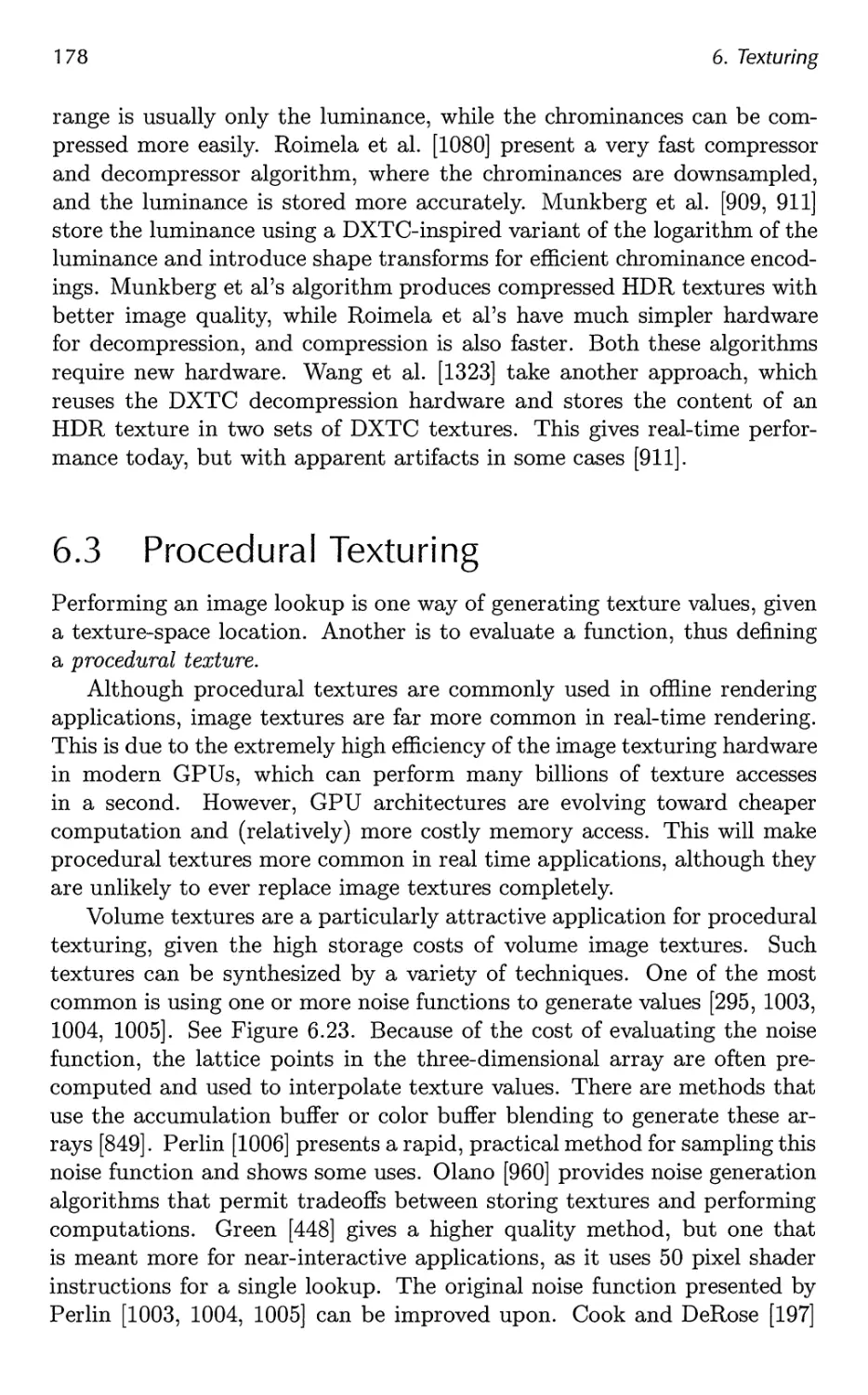 6.3 Procedural Texturing