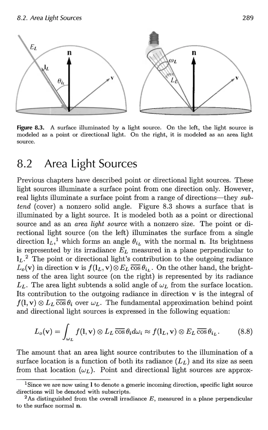 8.2 Area Light Sources