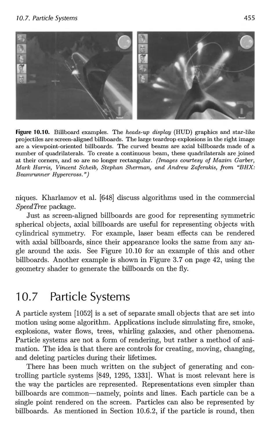 10.7 Particle Systems