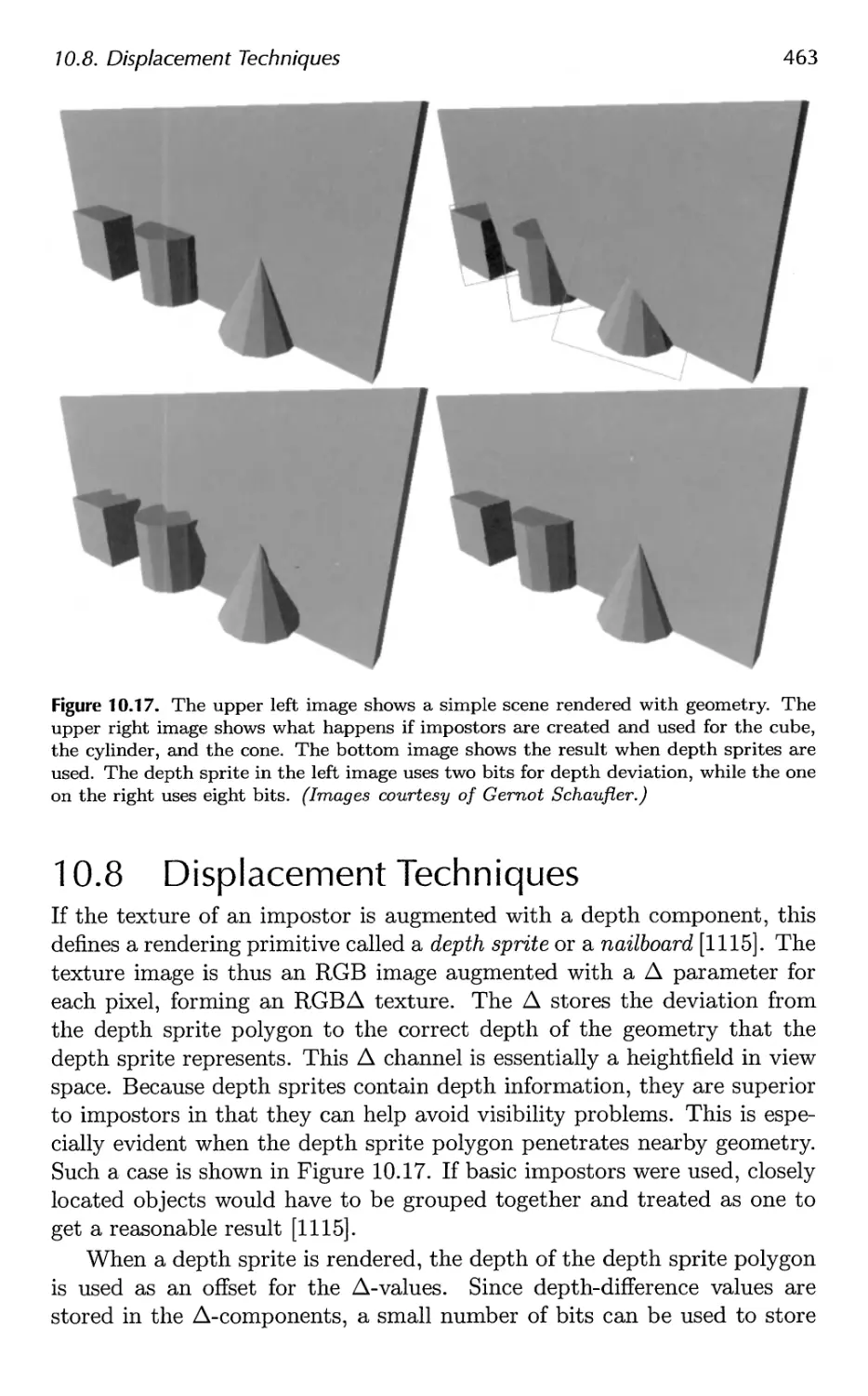10.8 Displacement Techniques