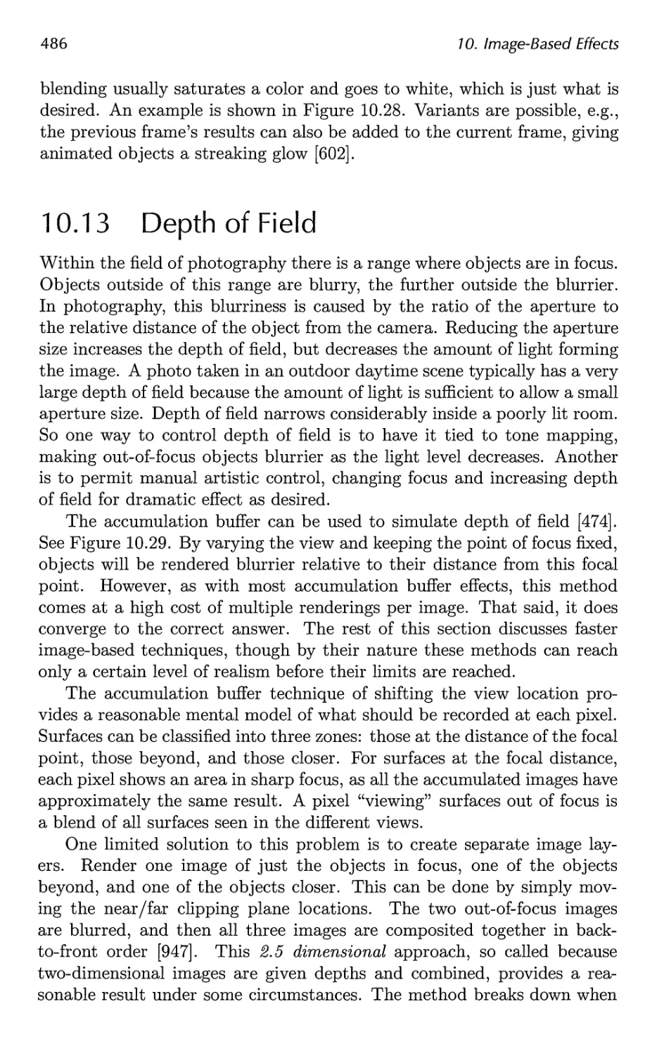 10.13 Depth of Field