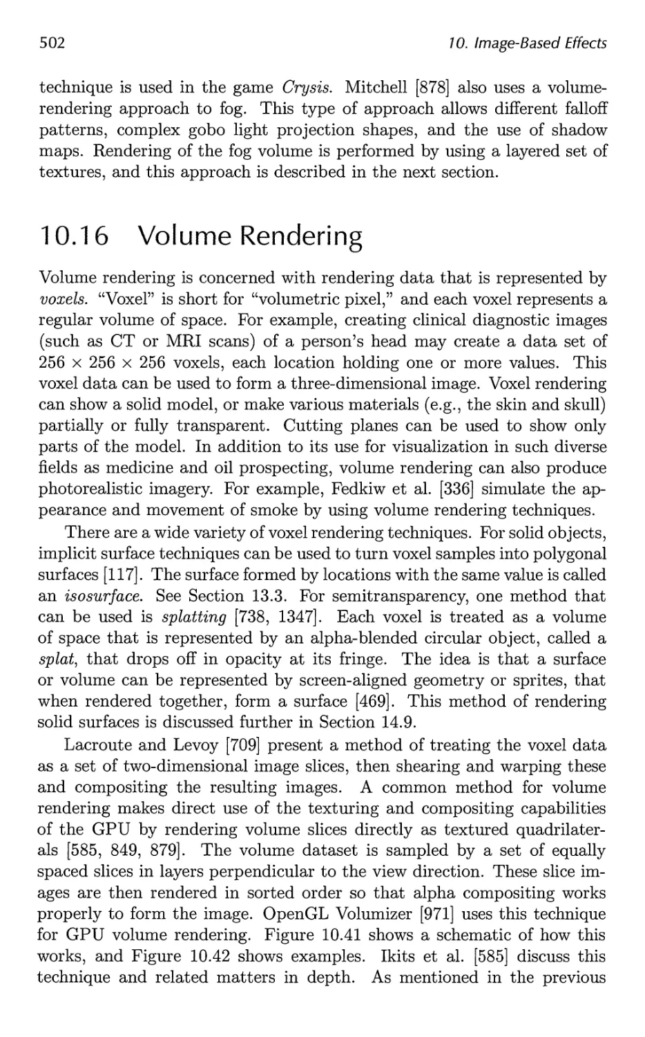 10.16 Volume Rendering