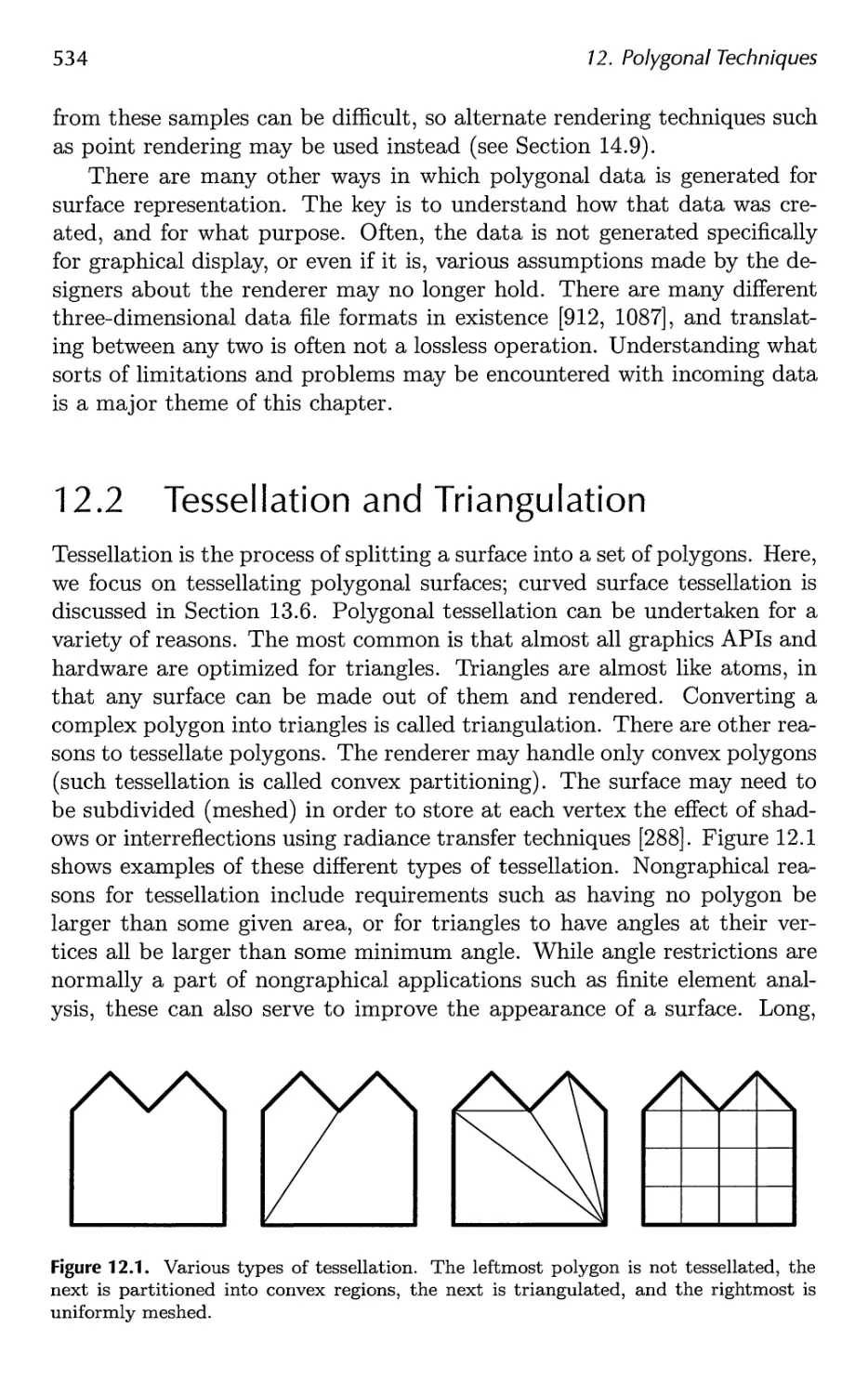 12.2 Tessellation and Triangulation