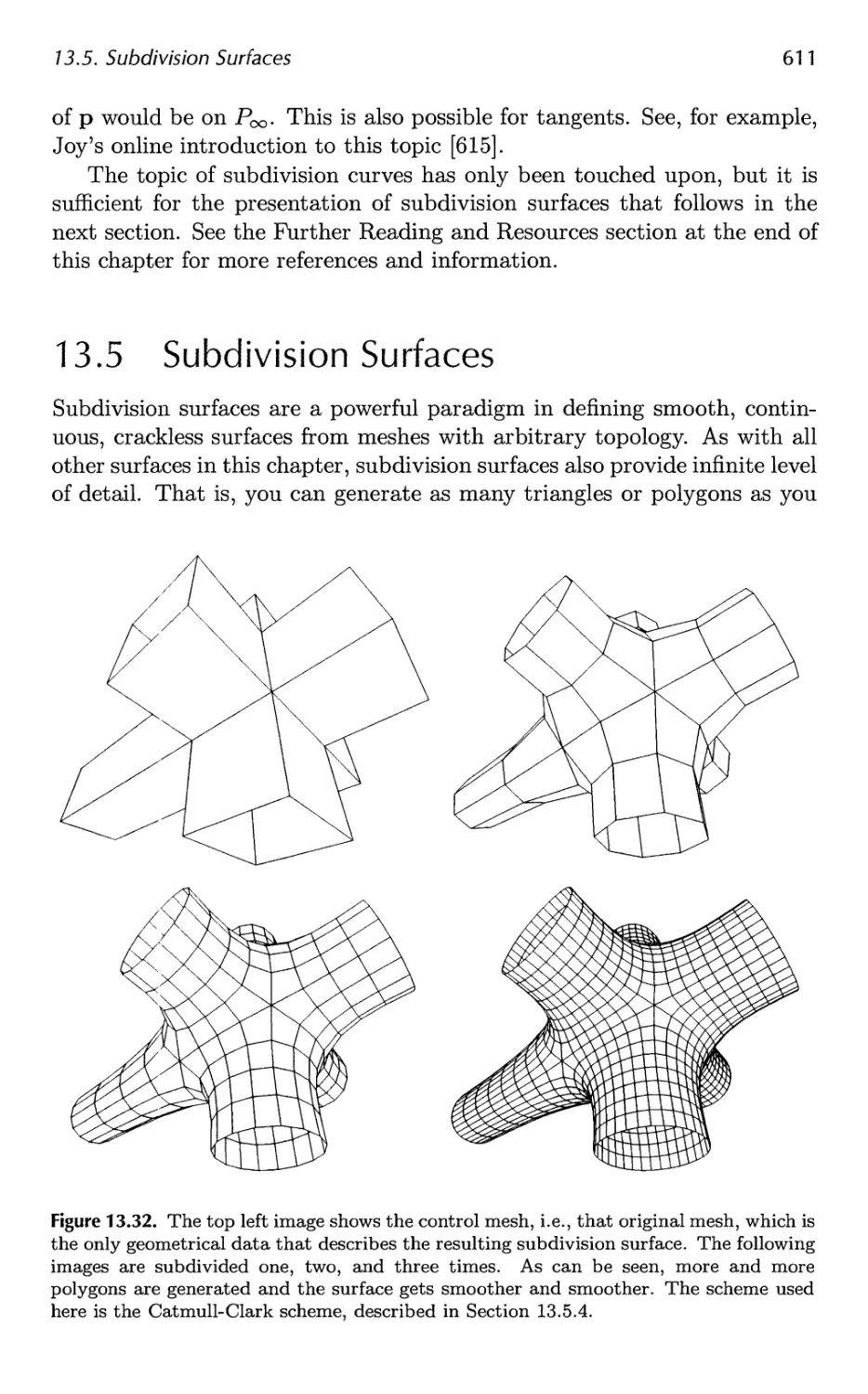 13.5 Subdivision Surfaces