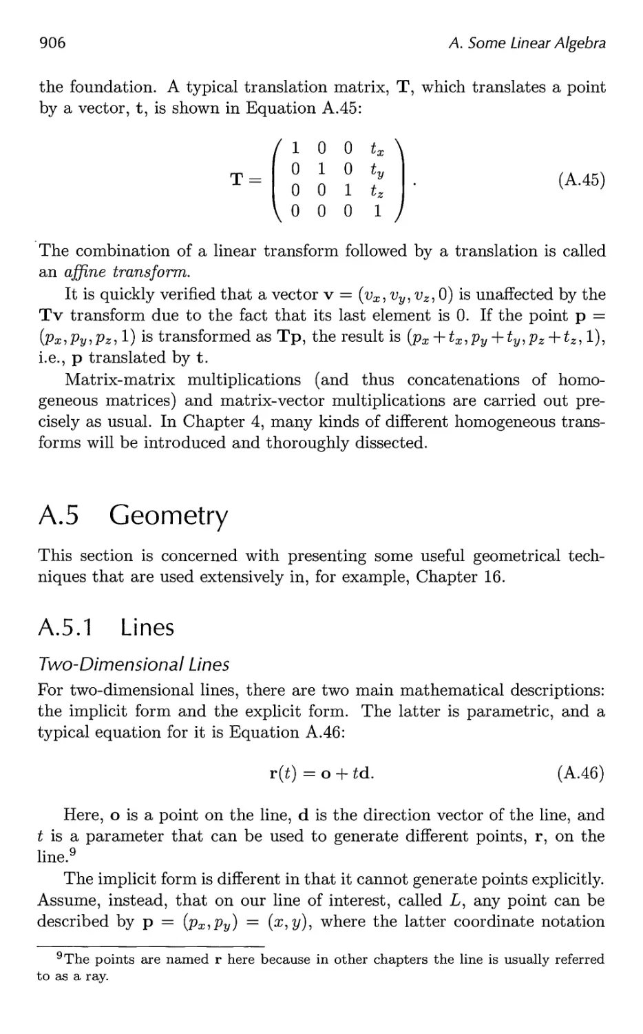 A.5 Geometry