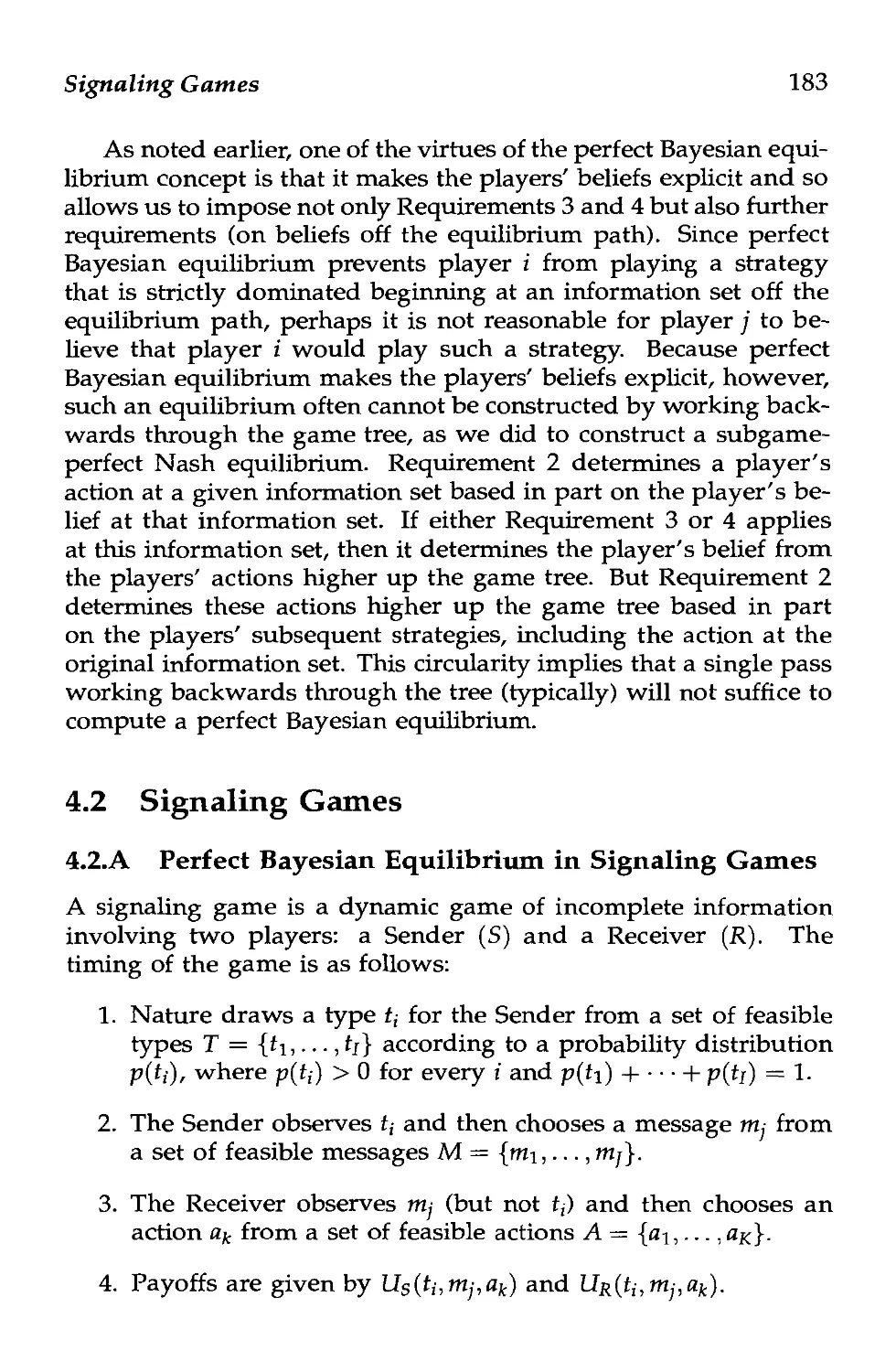 4.2 Signaling Games