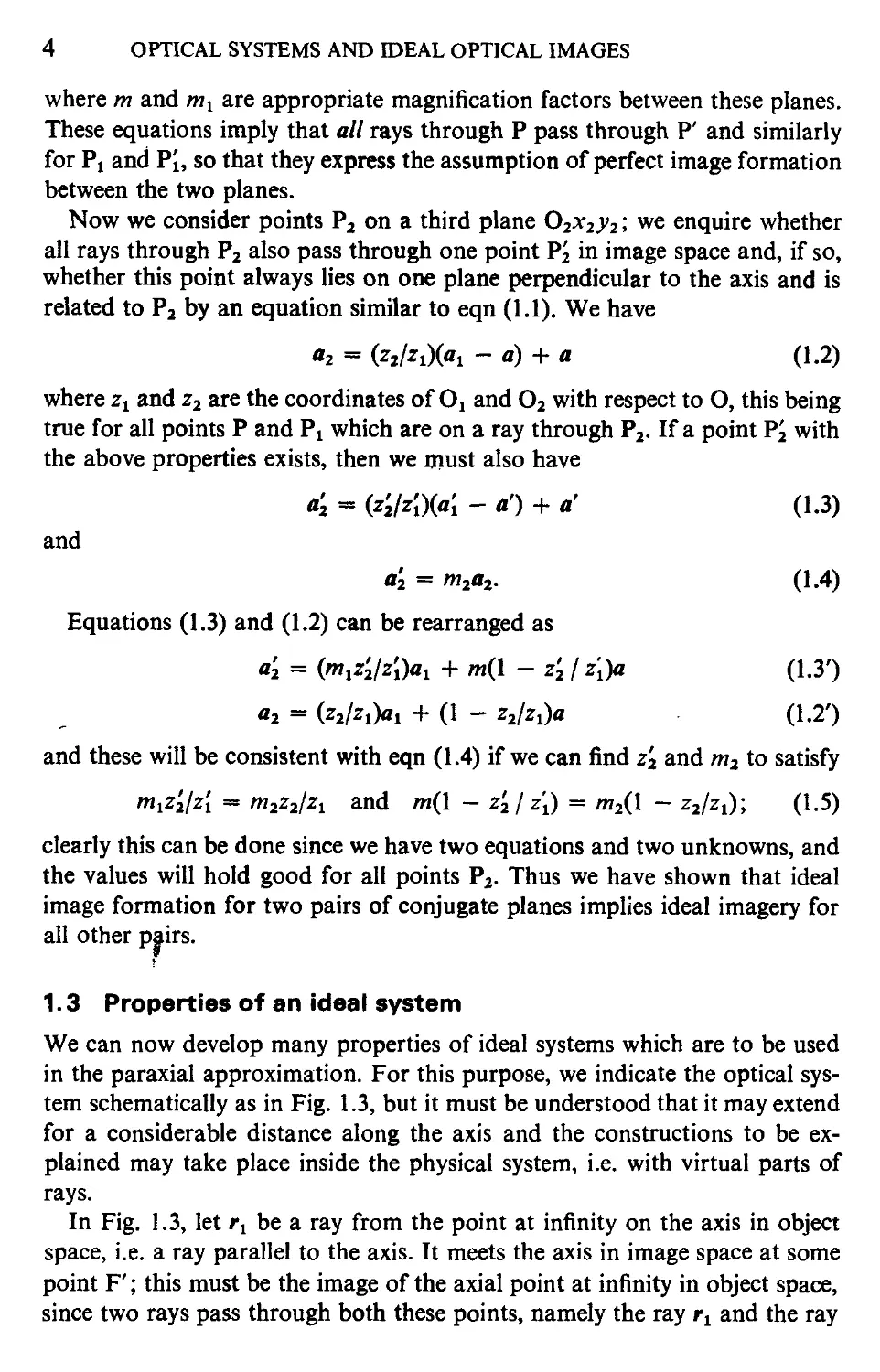 1.3 Properties of an ideal system