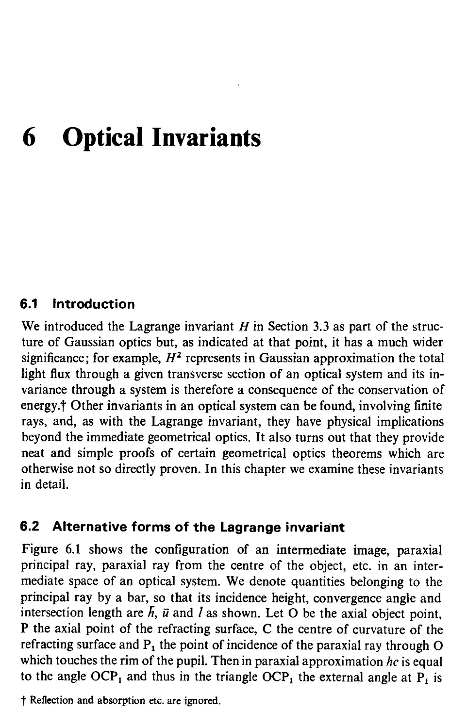 6 Optical invariants
6.2 Alternative forms of the Lagrange invariant