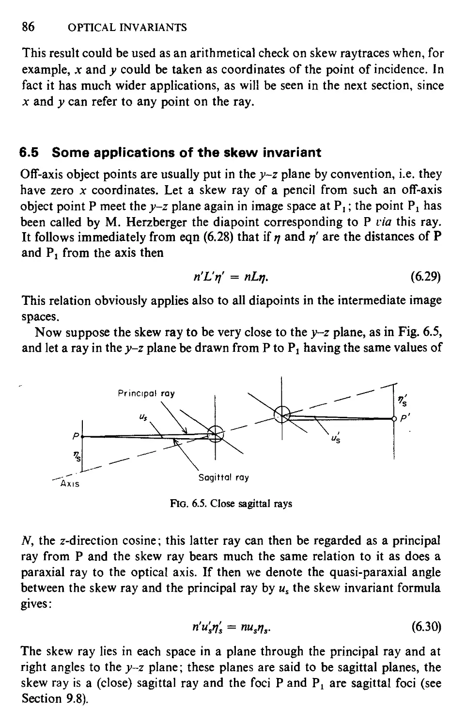 6.5 Some applications of the skew invariant