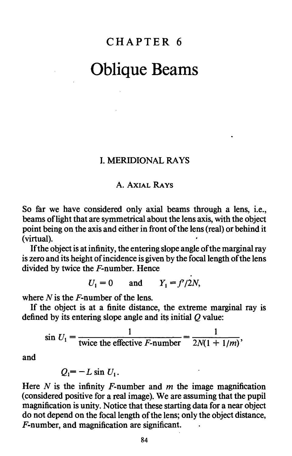 6. OBLIQUE BEAMS