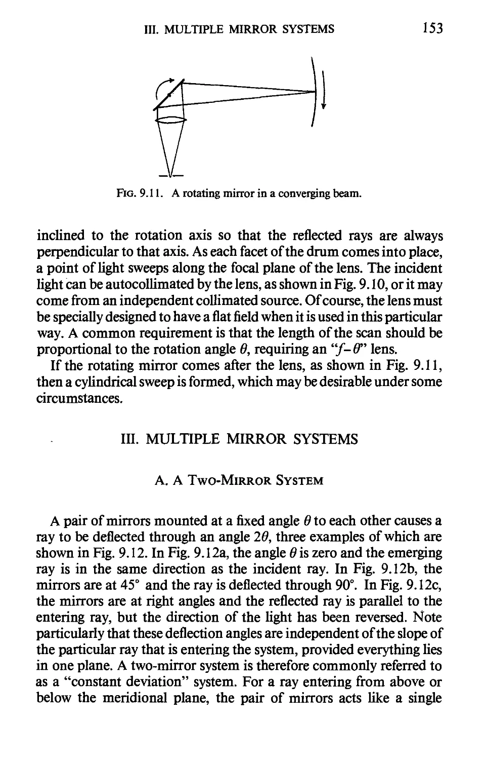 III. Multiple Mirror Systems