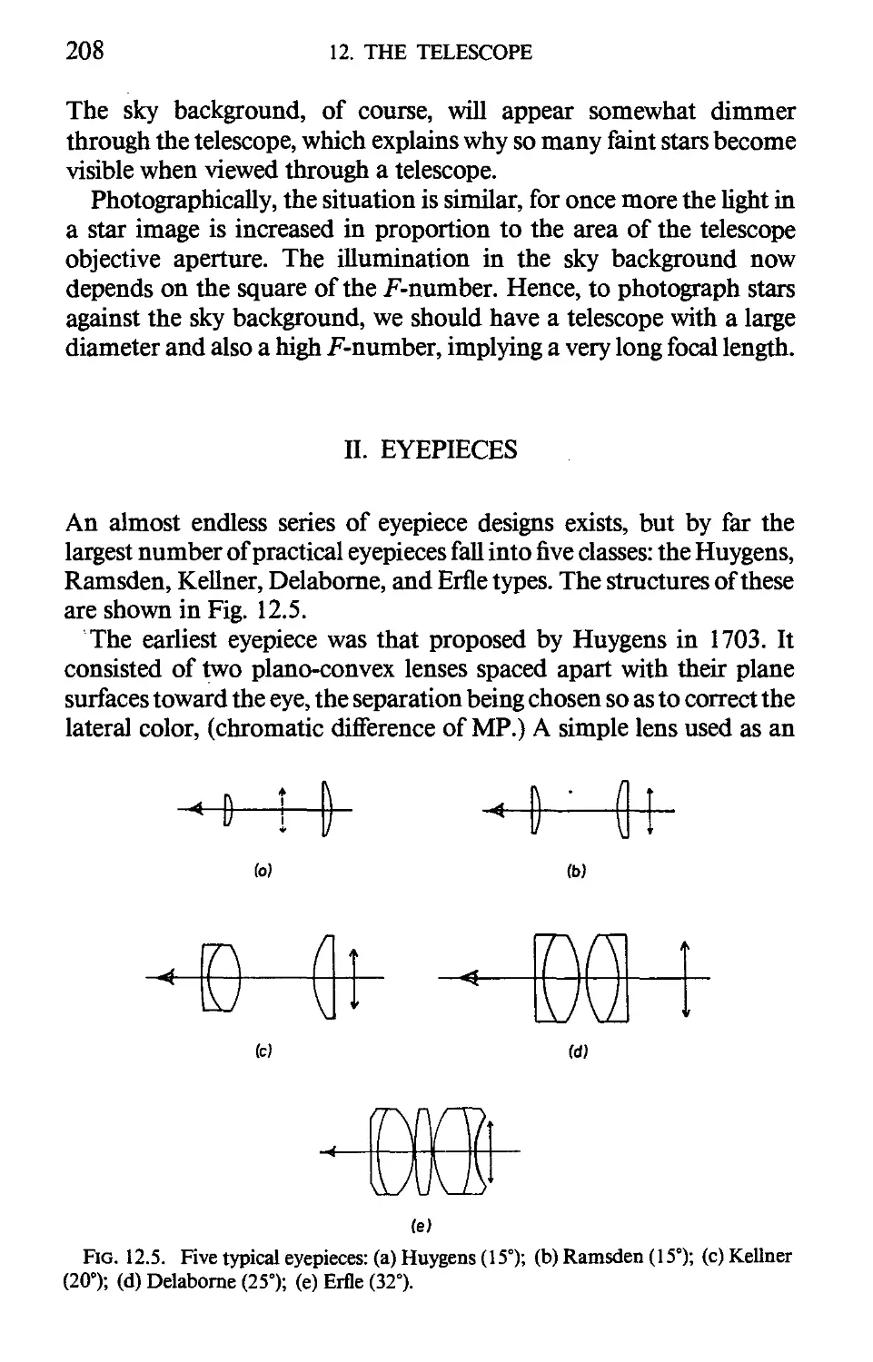 II. Eyepieces