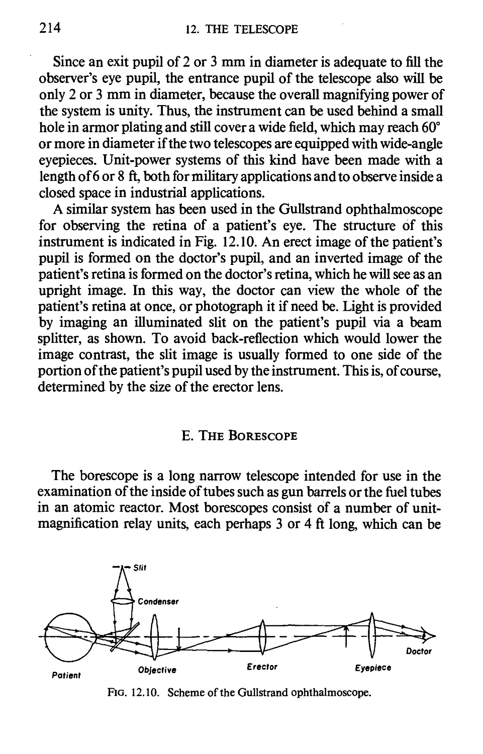E. The Borescope