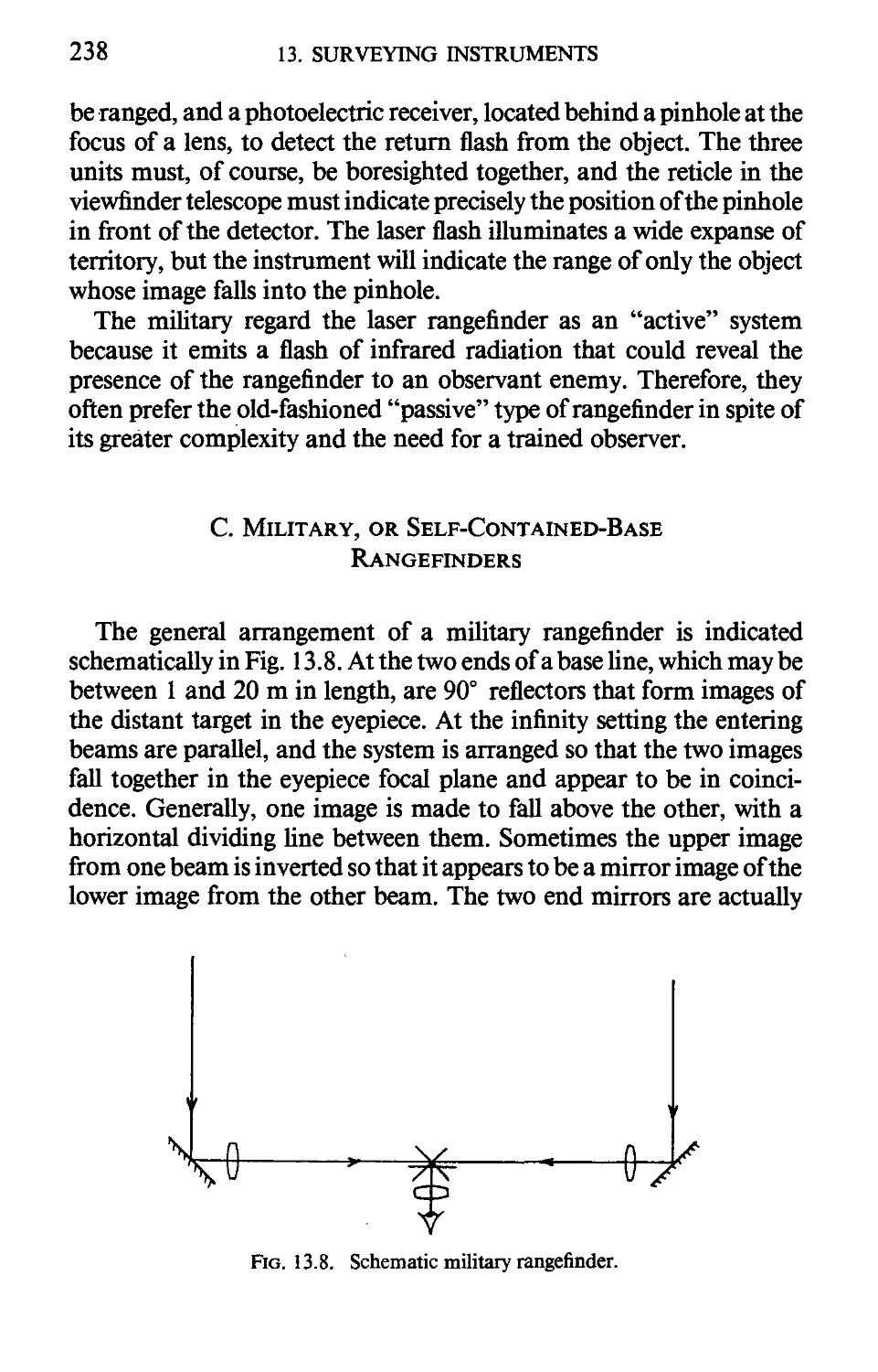 С. Military, or Self-Contained-Base Rangefinders