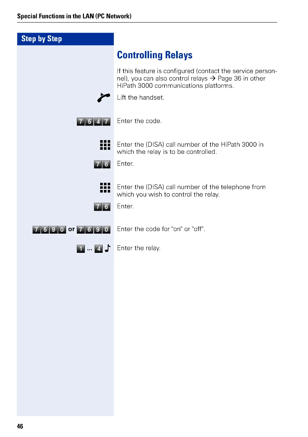 Controlling Relays