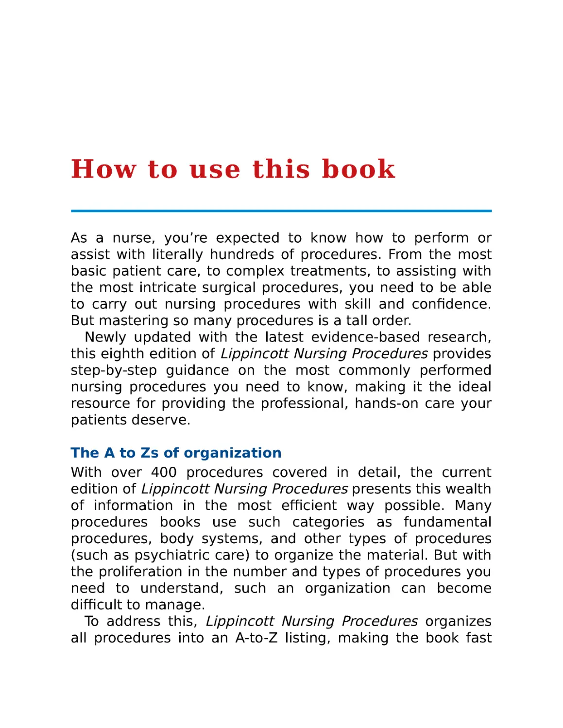 How to use this book