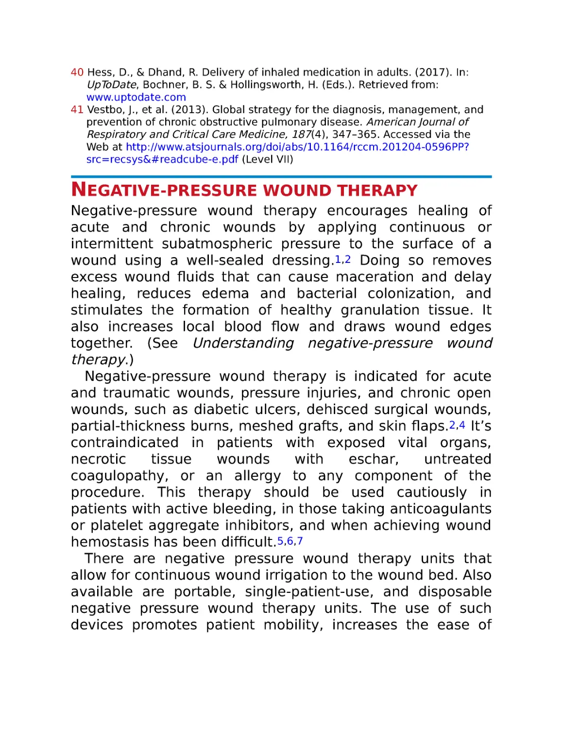 Negative-pressure wound therapy
