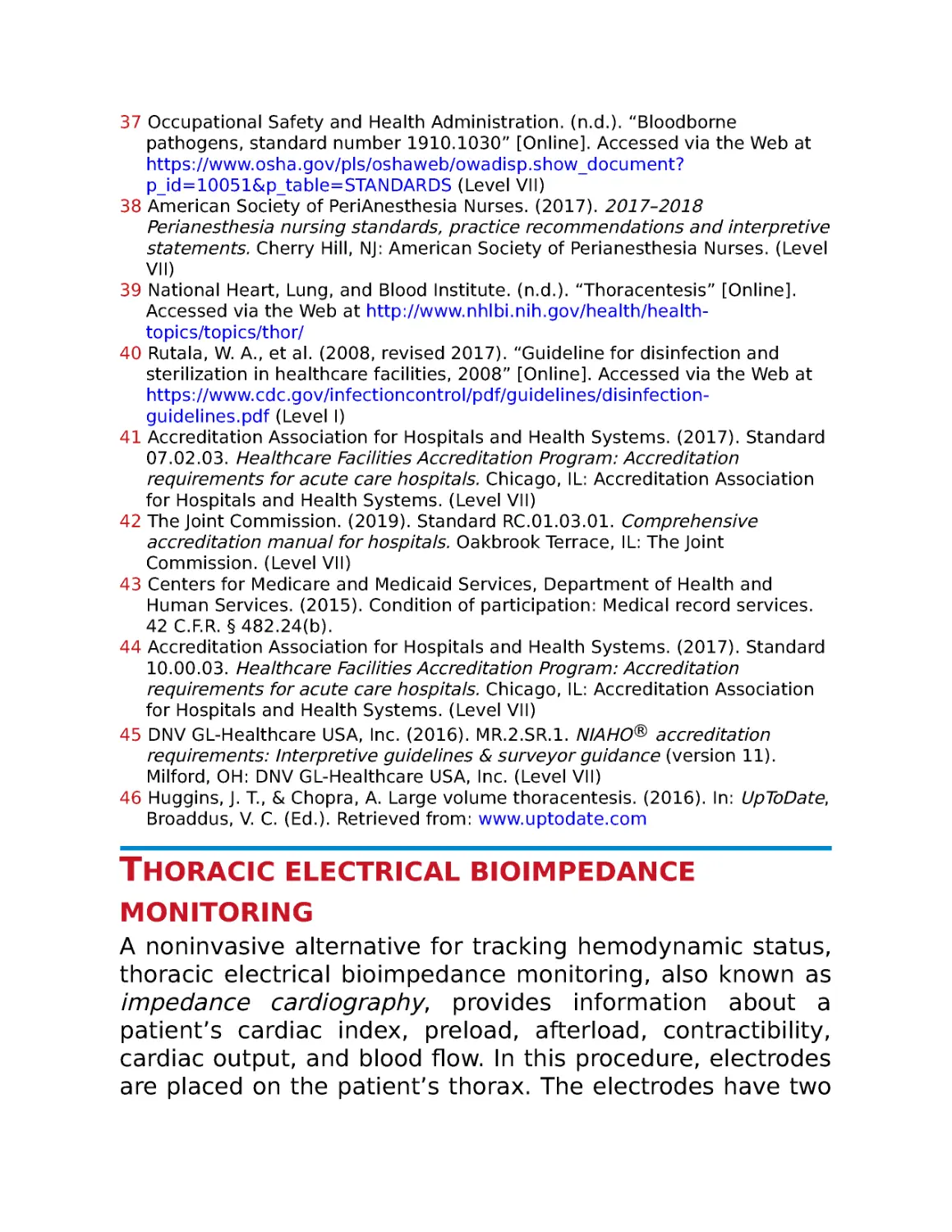 Thoracic electrical bioimpedance monitoring